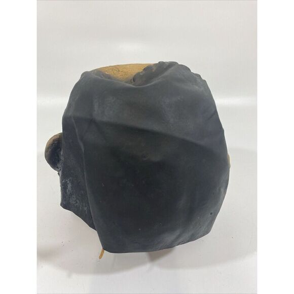 Vintage 80s Latex Face/head costume Mask Made In Sri Lanka Zombie Man - Picture 5 of 10